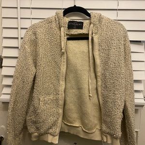 BOHO ZIP UP HOODED JACKET